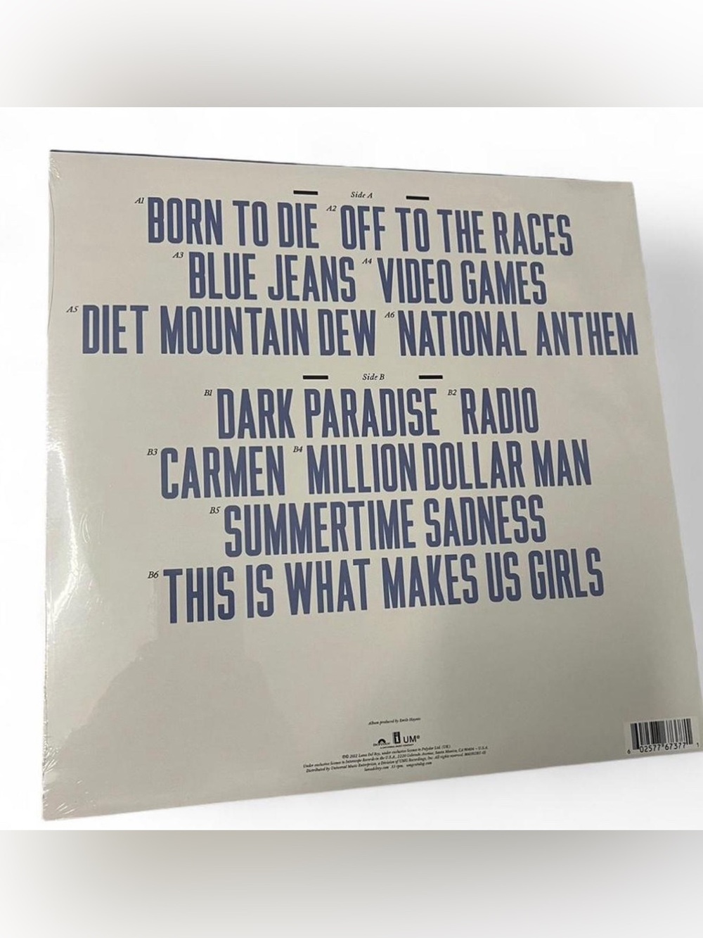 Target Exclusive Lana Del Rey 'Born to Die' Vinyl – 1LP Opaque Red Pressing - Picture 2 of 2